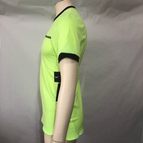 Nike Rafa Aeroreact Challenger Green Tennis Shirt - Picture 4 of 7
